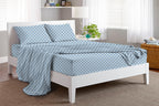 Bliss Casa 4 Piece 100% Cotton Flannel Sheet Set Queen - High Gsm Deep Pockets, Warm Breathable Flannel Sheet Set. Flannel Bed S