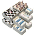 Kootek 10 Pack Drawer Organizer Clothes, 92 Cell Foldable Dresser Organizer