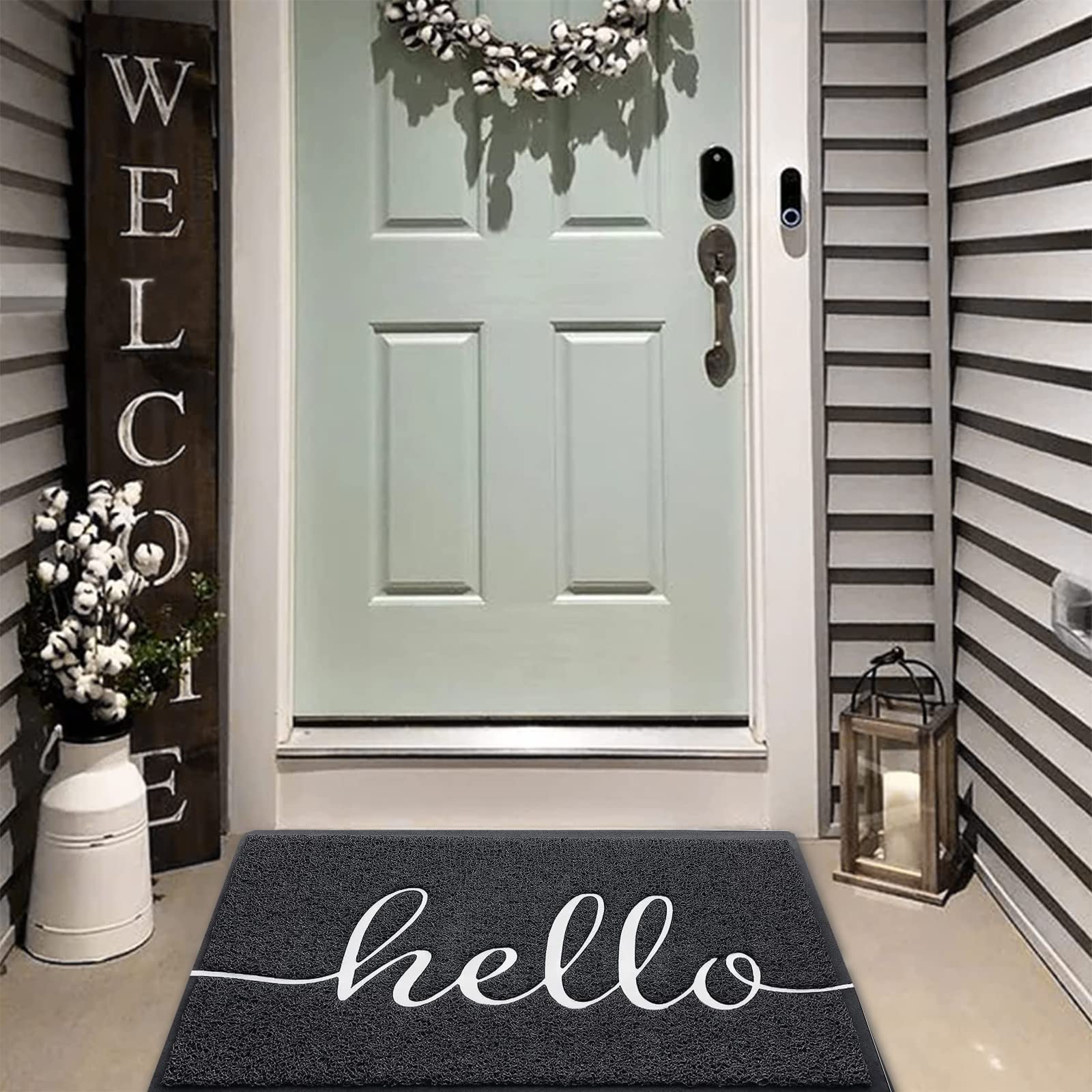 Fireosma Door Mat, Welcome Mats Outdoor, Front Door Mat For Outside Entry, Doormat Outdoor/Indoor Entrance, Front Door Rugs For