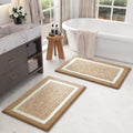 Roseate Modern Super Soft (40x60 cm) Microfibre Solid Bath Mat 2000 GSM Super Absorbent Anti Skid Mats for Bathroom Mat/Bedroom/