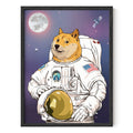 HAUS AND HUES AstroDoge Funny Poster Dorm Decor Funny Doge Meme Poster for College Room Decor | Cool Posters and Funny Meme Post