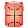 Basketball Laundry Basket for Boys Room Decor, Kids Nursery Hamper Gift for Bathroom Bedroom Sports Room Accessories, Teens Stuf
