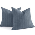 Cocoploceus 26X26 Pillow Covers Decorative Euro Shams Set Of 2 Cotton Boho Throw Pillow Covers Large Square Pillowcase For Couch