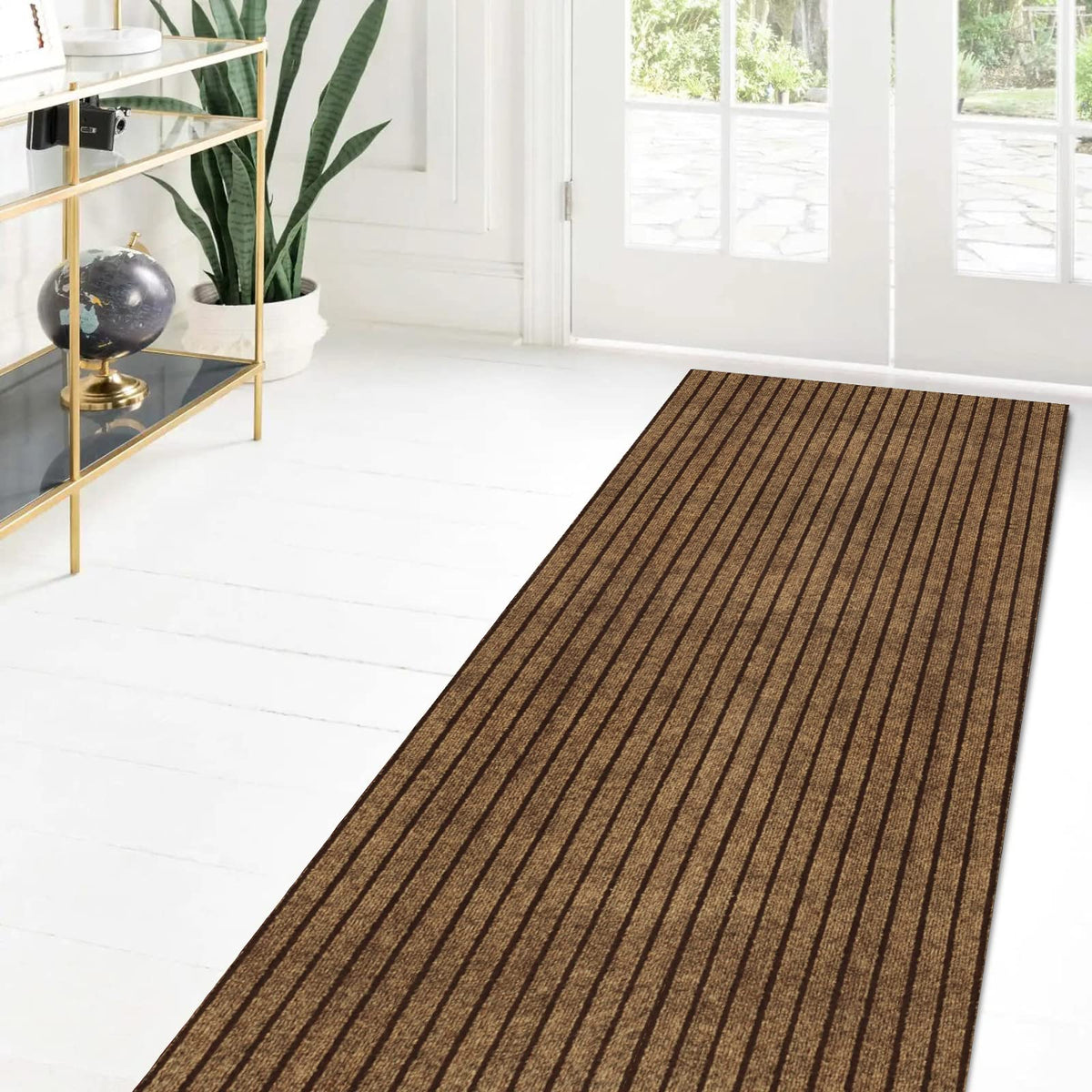 Custom Size Runner Rug 4 ft x 53 ft, ZGR 2-82ft Carpet Runners Hallway Entryway Kitchen Garage Laundry Room Area Rugs with Non-S