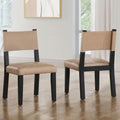 Aubrey Black Side Chair, Set of 2