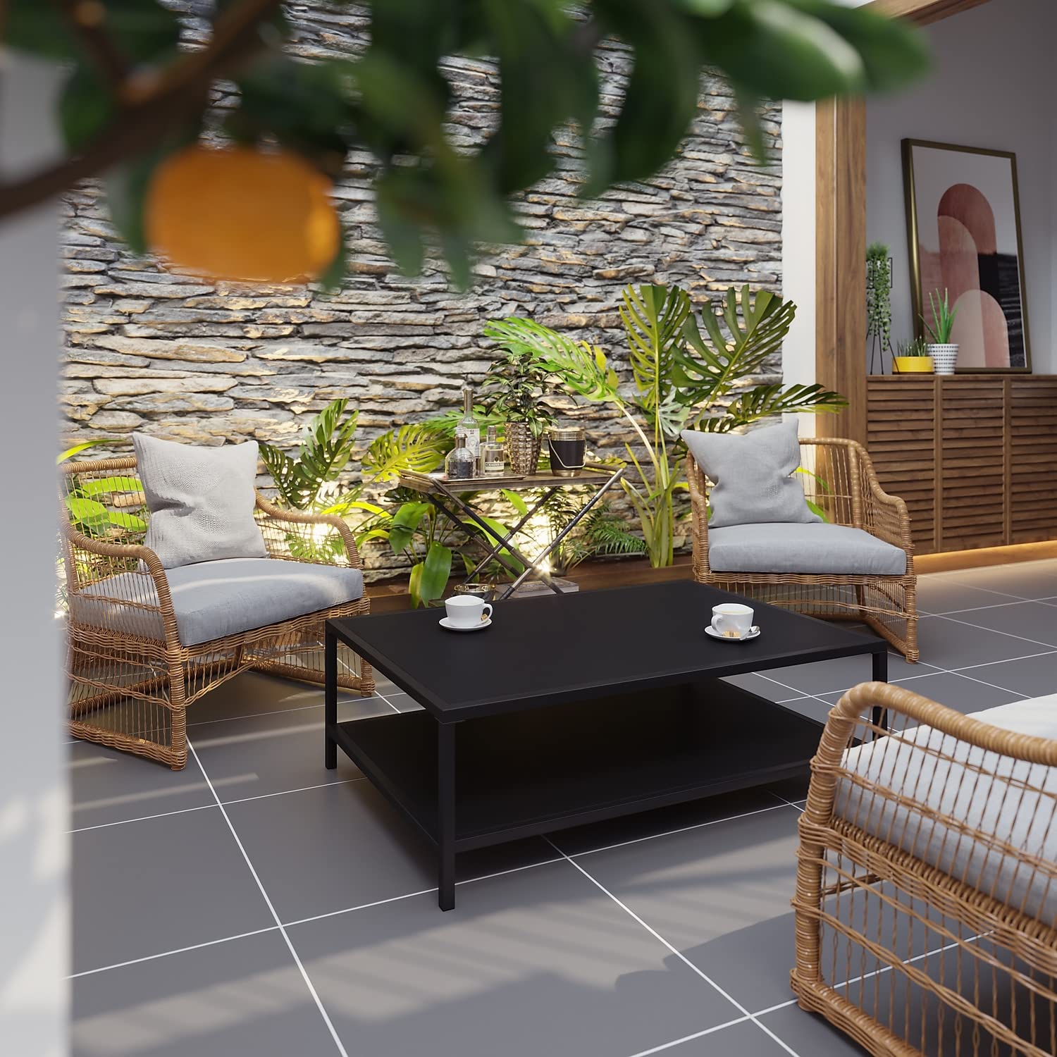 Flash Furniture Brock Coffee Table - Thumbnail 3