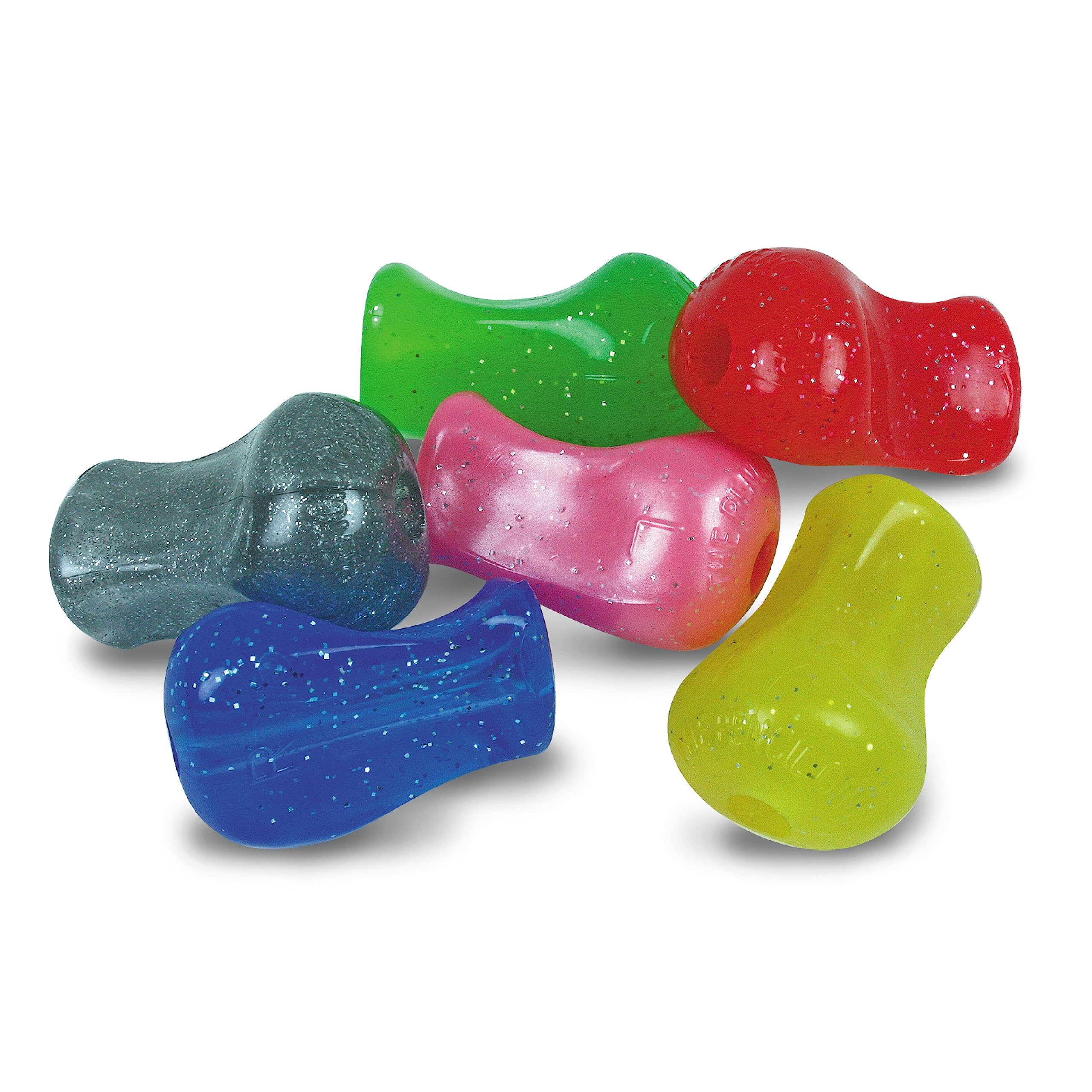 The Pencil Grip Glitter Pencil Grips, Universal Ergonomic Training Grips For Righties And Lefties, 72 Count, Glitter Colors - Tp