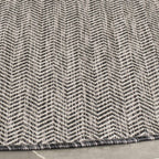 Safavieh Courtyard Collection Area Rug - 10' Round, Black & Beige, Non-Shedding & Easy Care, Indoor/Outdoor & Washable-Ideal For Patio, Backyard, Mudroom (Cy8022-36621)