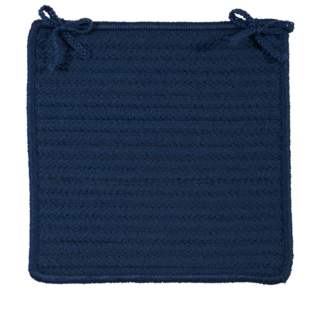 Simply Home Solid H074 Chair Pad, 15 by 15-Inch, Jasmine, 4-Pack