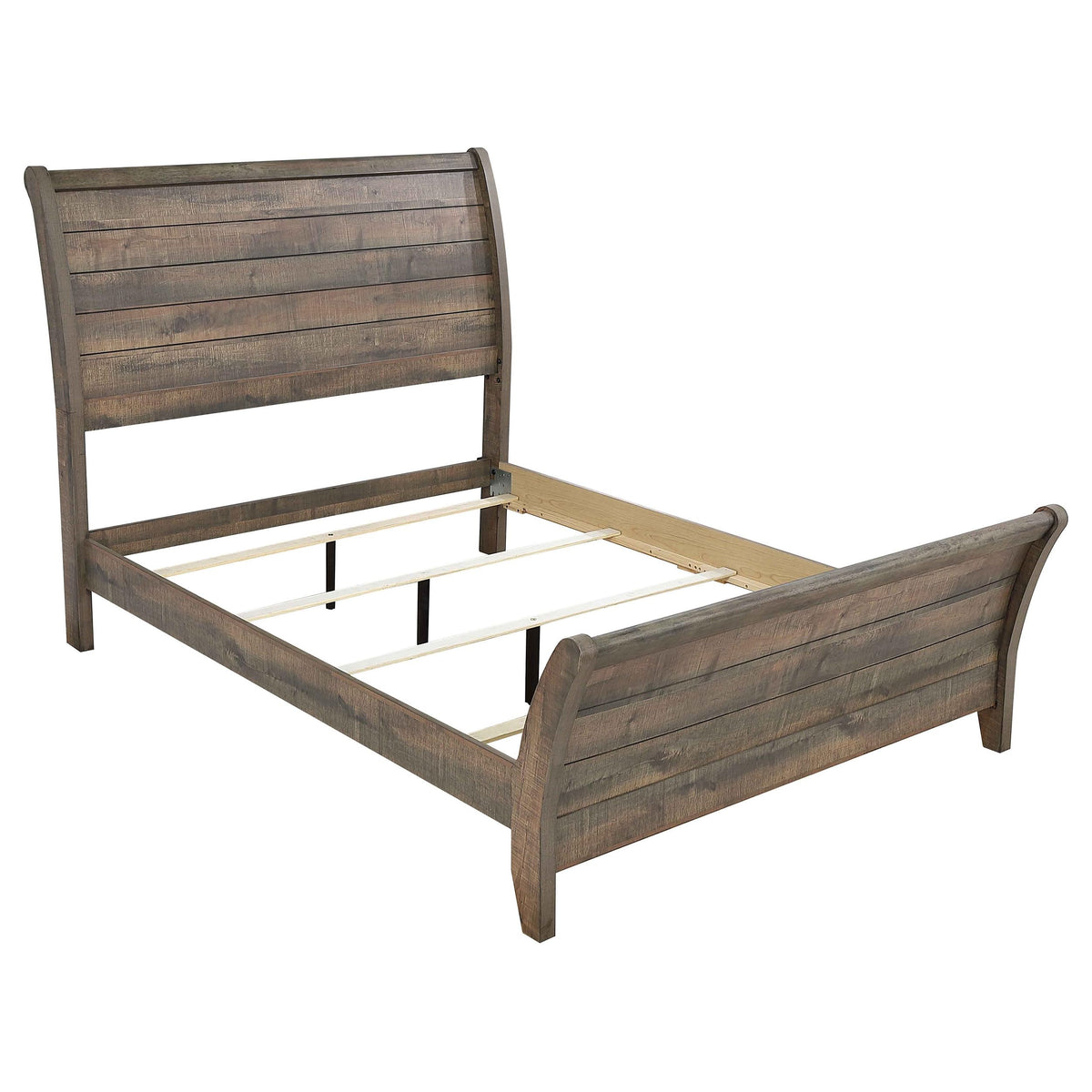 Coaster Frederick Queen Bed, Weathered Oak