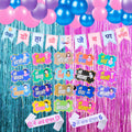 Marathi Baby Shower Decoration Set Of 53 Pcs Dohale Jevan Marathi Baby Shower Paper Banner (2)