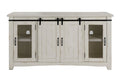Martin Svensson Home Rustic 65” Solid Wood Tv Stand With Storage, All Antique White