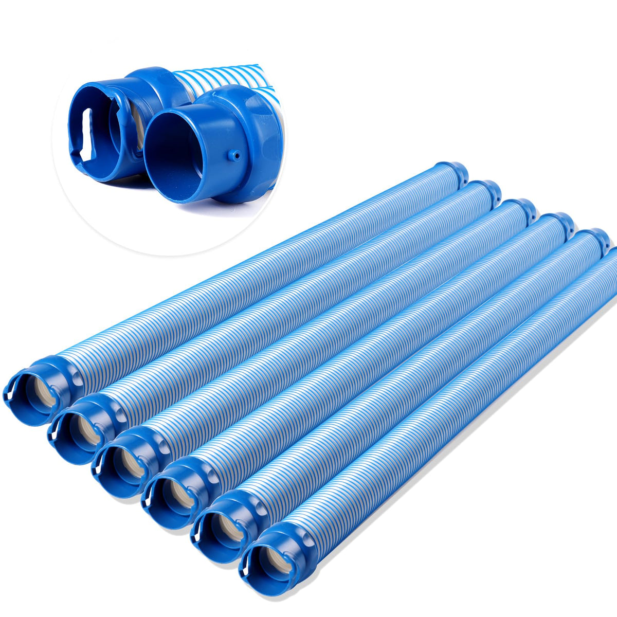 One Year Manufacture Warranty Pool Cleaner Hose For Zodiac,Twist Lock Pool Vacuum Hose Mx6 Mx8 X7 T3 T5 Replacement Parts (6Pack