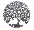 Its Cactus Haitian Tree of Life Wall Decor, Global Art Made in Haiti, Oil Drum Metal Craft with Birds, Decoration for Kitchen o