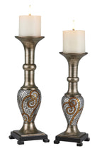Ok Lighting 12" And 14" H Theos Candleholder Set