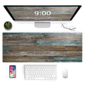 Galdas Gaming Mouse Pad Vintage Wood Grain Pattern Xxl Xl Large Mouse Pad Mat Long Extended Mousepad Desk Pad Non-Slip Rubber Mi