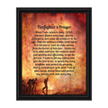 Crossroads Home D  cor Firemans Prayer Picture Frame, Firefighter Decor, Firefighter Graduation Present, 2104B