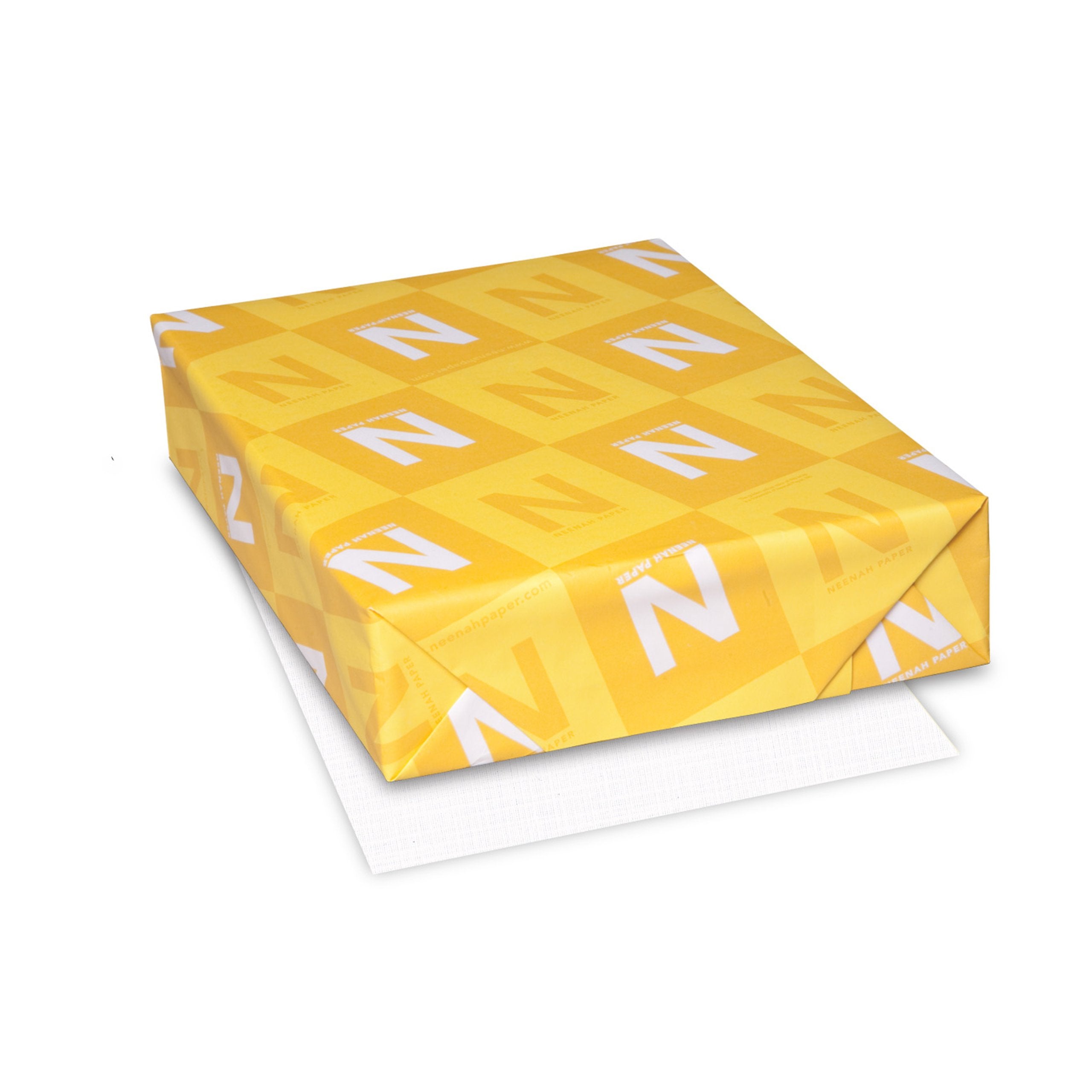 Neenah Royal Sundance Paper, 8.5' X 11', 24 Lb, Linen Finish, Brilliant White, 500 Sheets (75101)