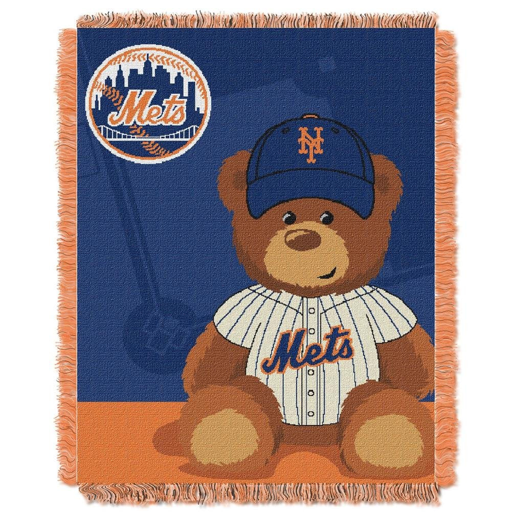 New York Mets NY Baby Blanket Bedding Throw 36 x 46
