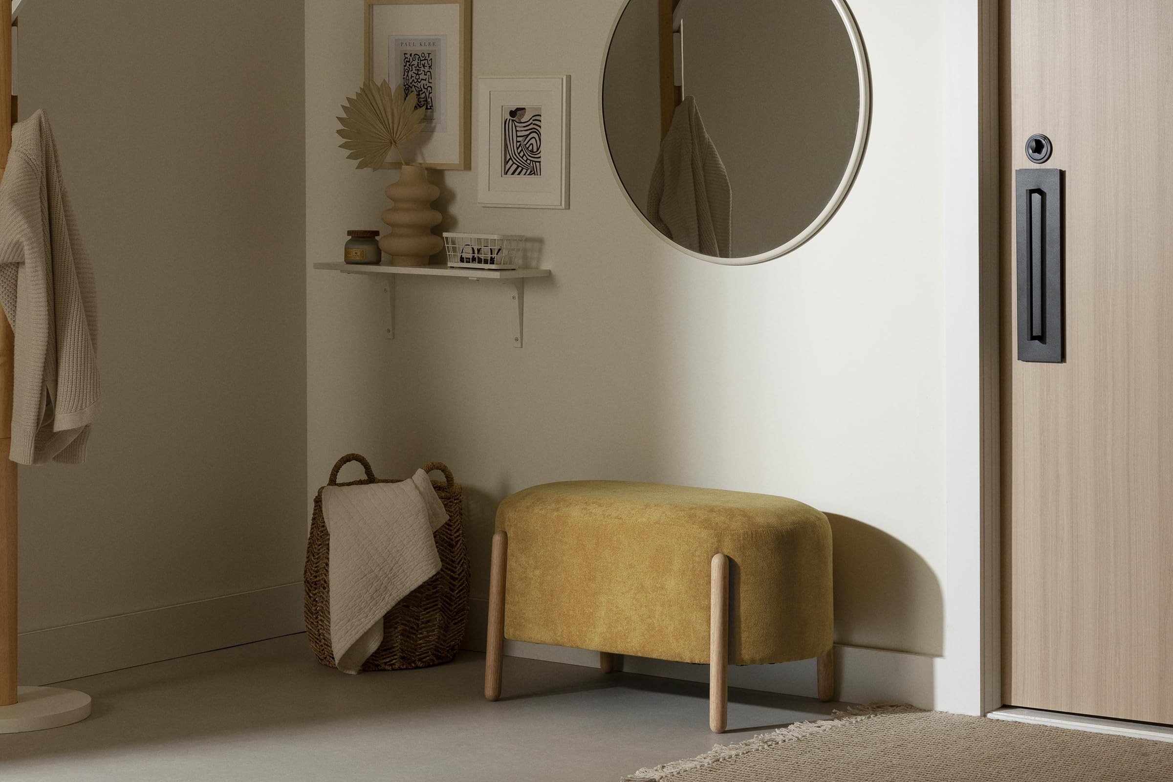 South Shore Kodali Bench, Yellow