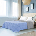Edmund Microfiber Reversible 250 Gsm All Season Comforter (60 X 90 Inches/152Cm X 228Cm) Comforter/Blanket/Quilt/Rajai  Singl