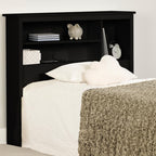 South Shore Gramercy Headboard, Twin, Pure Black