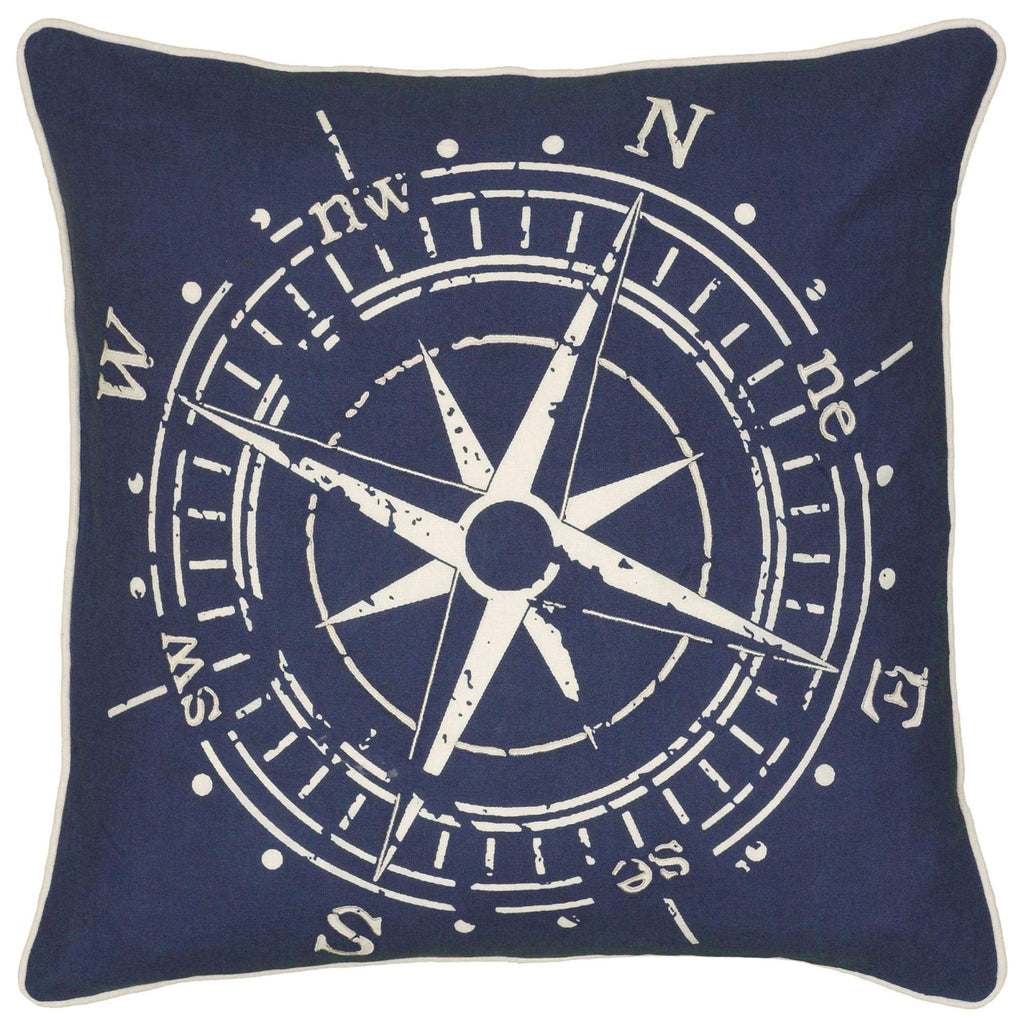 Rizzy Home | T06392 | 18"x18" Black/Metallic Decorative Pillow | Down Fill