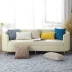 Decoruhome Decorative Throw Pillow Covers 26X26, Soft Plush Faux Wool Couch Pillow Covers For Home, Set Of 2, Teal