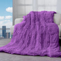 Cottonblue Weighted Blanket 15Lbs 60X80 Inches For Queen Bed, Faux Fur Sherpa Weighted Blanket For Adults, Plush Cozy Bed Blanke