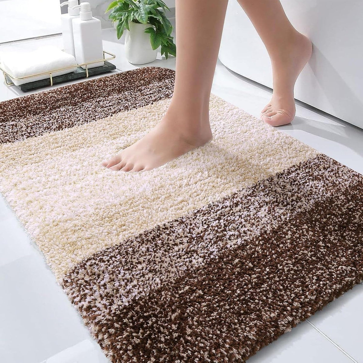 HOWNICE Doormat for Bedroom,Bathroom,Kitchen,Living Room,Home Entrance,RoomMats,Foot Mats,Floor mat Main Door,Rug,Non Slip Mats,