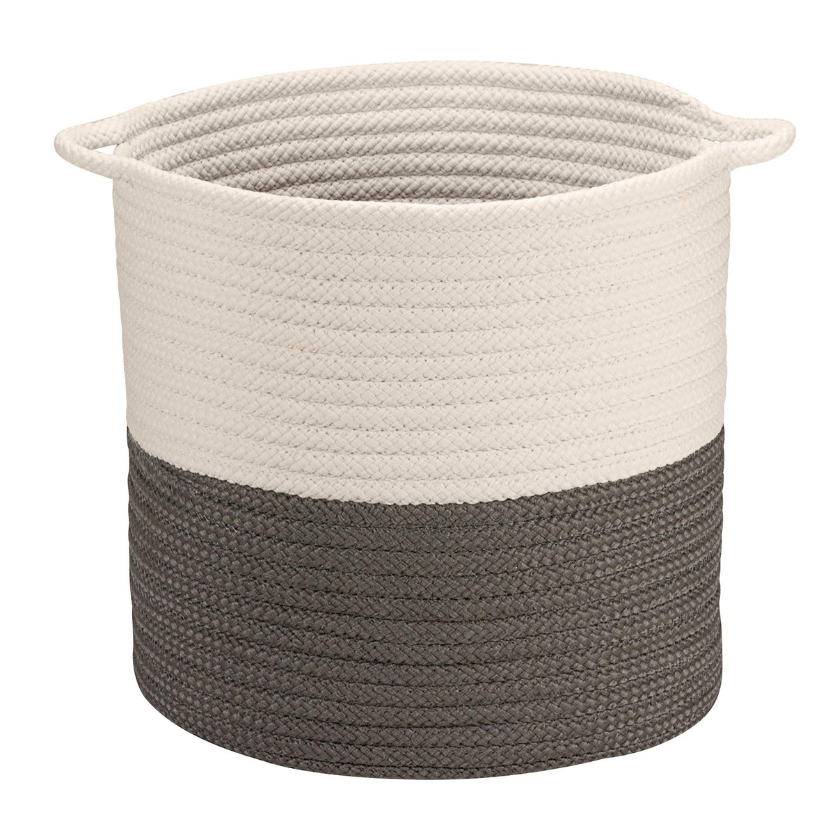 Colonial Mills Craftworks Basket, 18&quot;X18&quot;X17&quot;, Grey