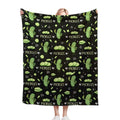 Pickle Blanket For Pickles Lover Funny Pickle Gift For Girl Boys Women Super Soft Flannel Blanket For Sofa Couch Bed Camping Tra