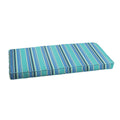 Sorra Home Indoor Or Outdoor Sunbrella Bench Cushion With Corded Edges And Tie Backs, 1 Count (Pack Of 1), Dolce Oasis 5 Sq Ft