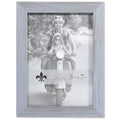Lawrence Frames 5W x 7-Inch H Charlotte Weathered Gray Wood Picture Frame (745657)