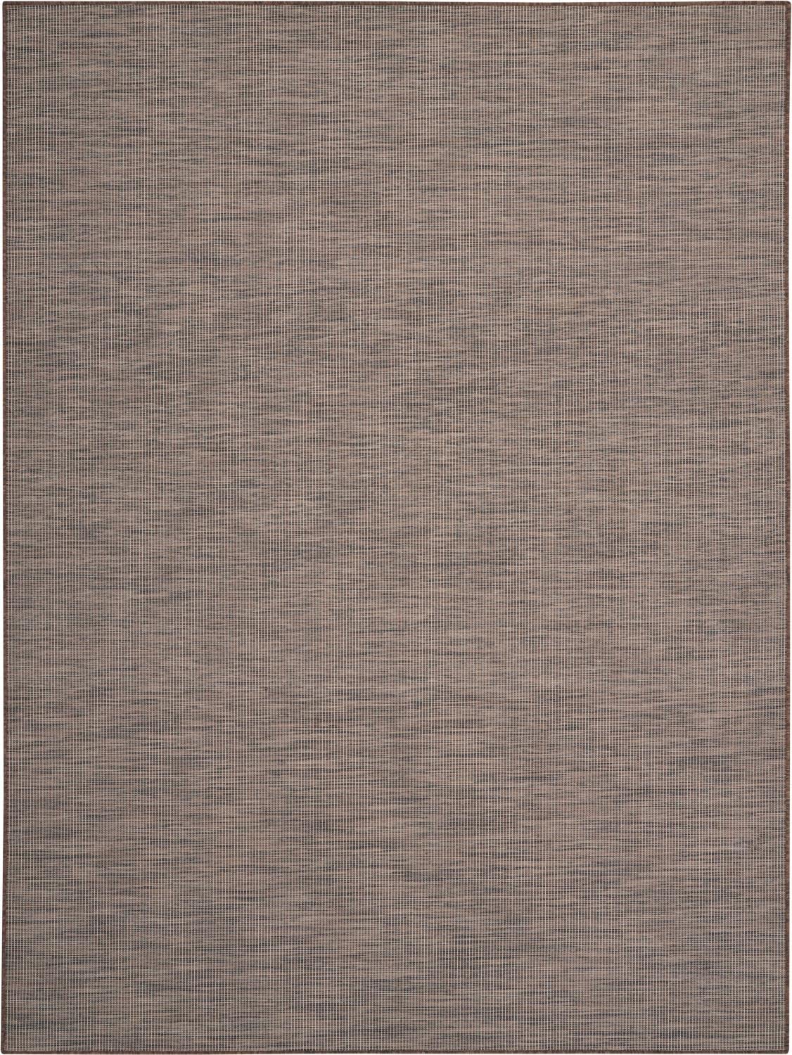 Nourison Positano Indoor/Outdoor Natural 9' X 12' Area Rug, Easy Cleaning, Non Shedding, Bed Room, Living Room, Dining Room, Bac