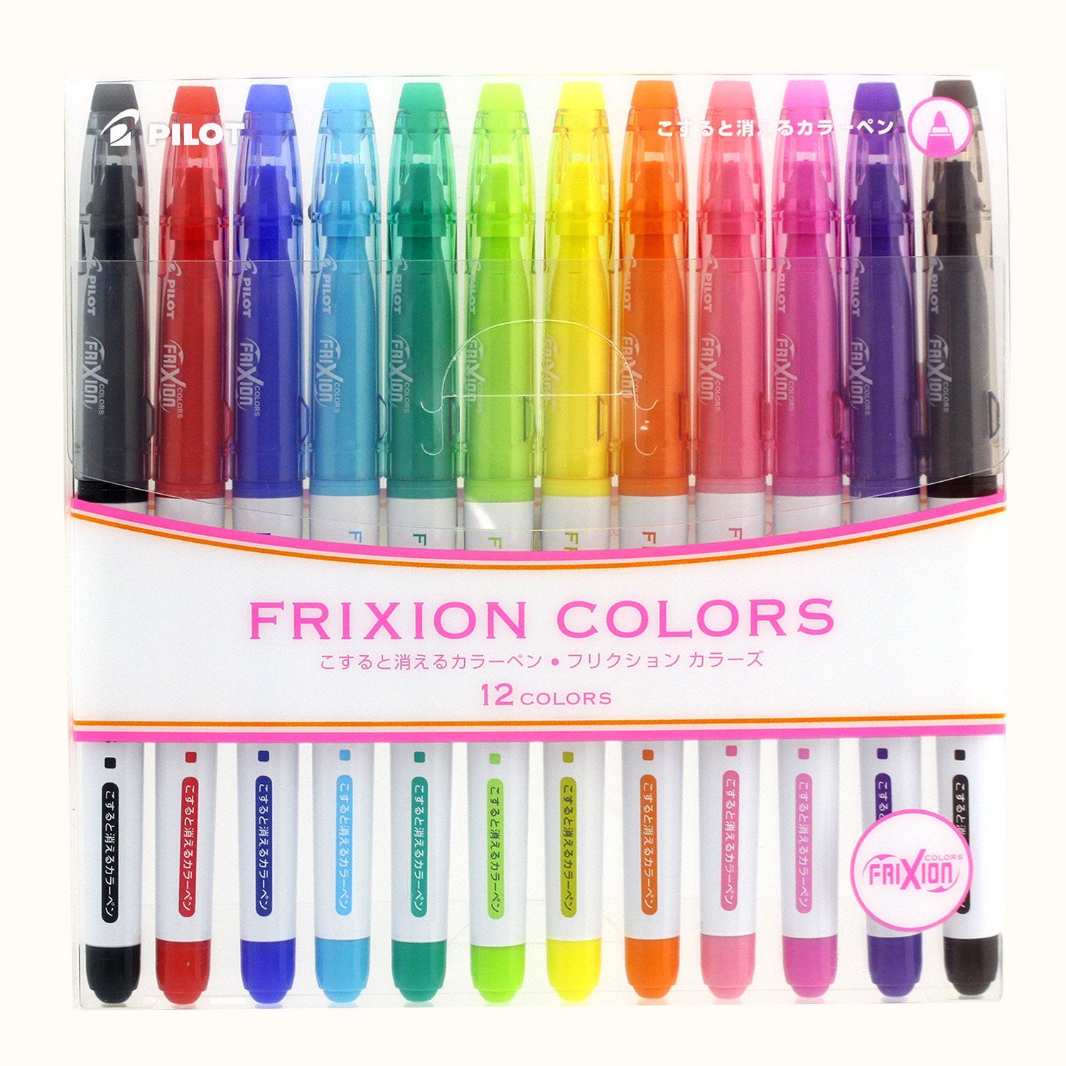 Pilot Frixion Colors 12C Sfc-120M12C (Japan Import)