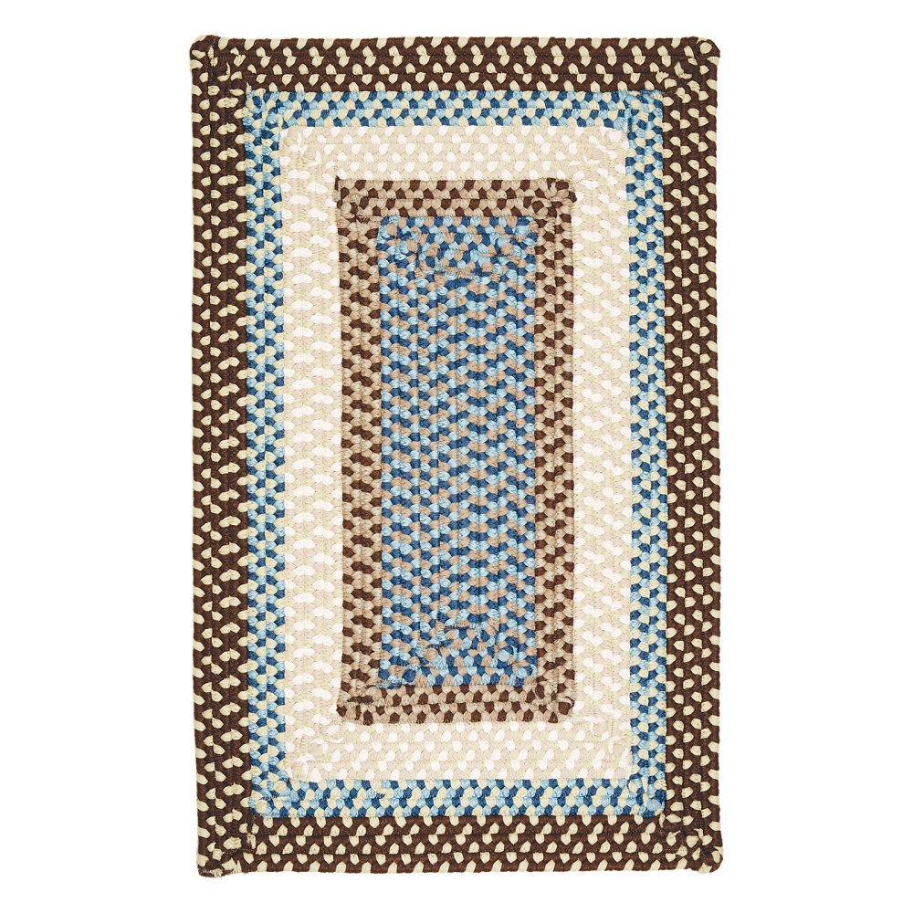 Colonial Mills Montego Indoor/Outdoor Area Rug - Bright Brown