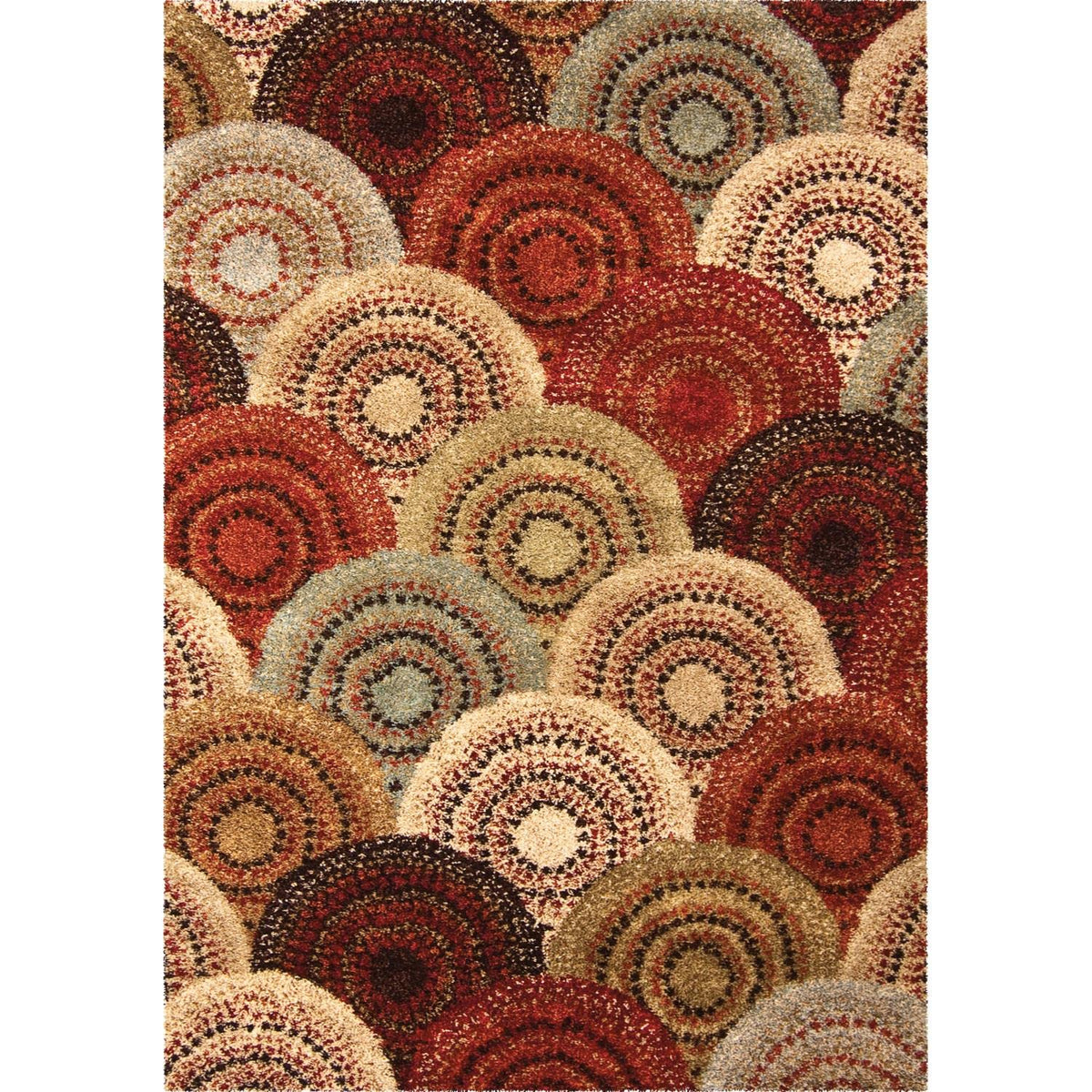 Orian Rugs Cw1/Park/83Mx/160X230 Area Rug, 5'3&quot; X 7'6&quot;, Multicolor