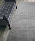 ORFA HOME Custom Length Hallway Runner Rug,Slip Resistant,Bricks Dark Grey, 26 Inch X 6 feet, Sold and Priced Per Foot