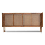 Baxton Studio Rina Queen Wood Headboard, 63.78-inch W x 9.84-inch D x 30.12-inch H, Ash Walnut (159-9815-HiT)