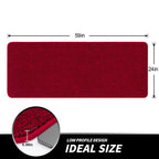 Linla Indoor Doormat-Super Absorbs Mud Mat, Washable & Non-Slip Clean Door Mat For Outdoor Front Door Inside Dirt Trapper Mats S