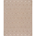 Nourison Versatile Indoor/Outdoor Natural Beige 7' X 10' Area Rug, Easy Cleaning, Non Shedding, Bed Room, Living Room, Dining Room, Deck, Backyard, Patio, High Traffic Area (7X10)
