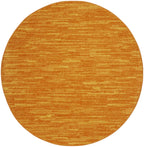 Nourison Essentials Indoor/Outdoor Sunburst 4' X Round Area Rug, Easy -Cleaning, Non Shedding, Bed Room, Living Room, Dining Room, Backyard, Deck, Patio (4 Round)