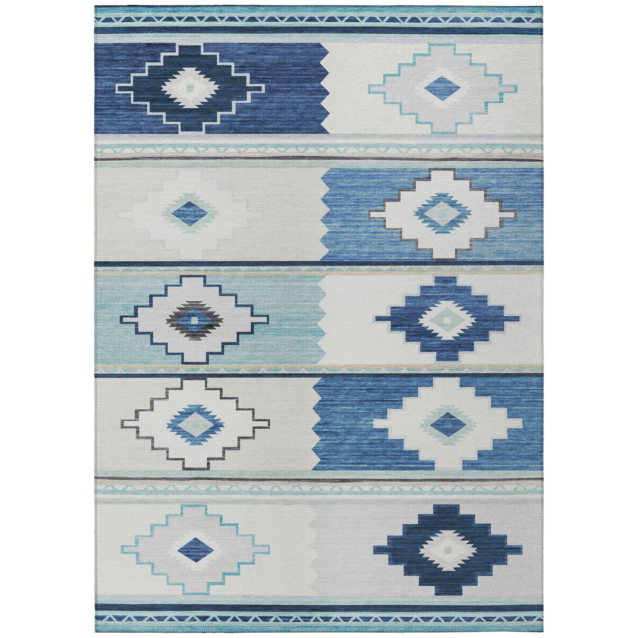 Addison Rugs Sonora Aso31 Ivory 8' X 10' Indoor Outdoor Area Rug, Easy Clean, Machine Washable, Non Shedding, Bedroom, Living Room, Dining Room, Kitchen, Patio Rug