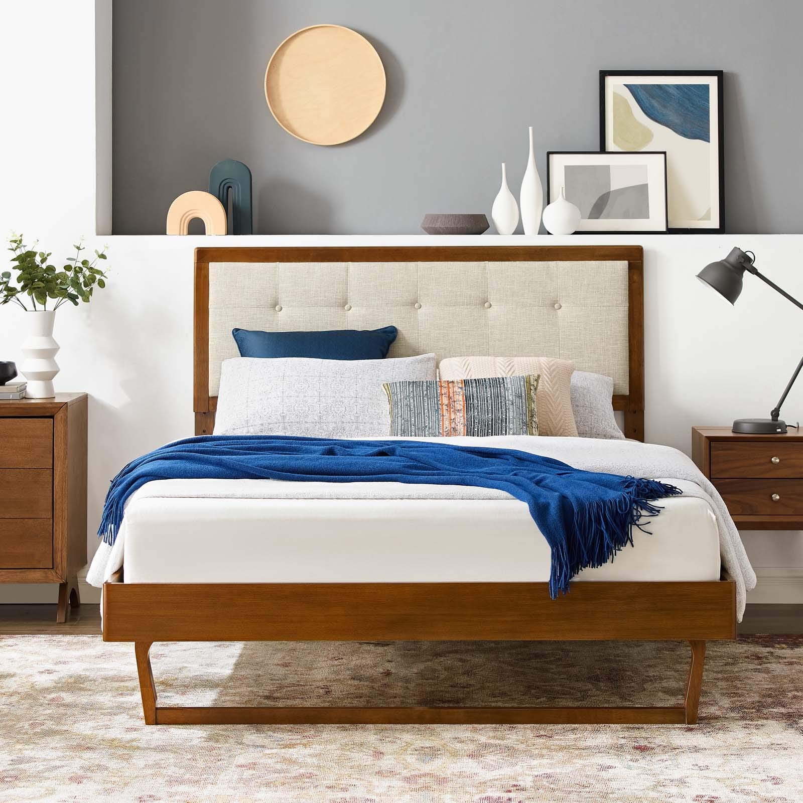 Modway Willow Platform Bed - Thumbnail 4