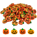 Zakvoor 80 Pcs Pumpkin Erasers For Kids, Halloween Pencil Erasers Bulk For Party Favor, Gift Filling, Home School Work Reward