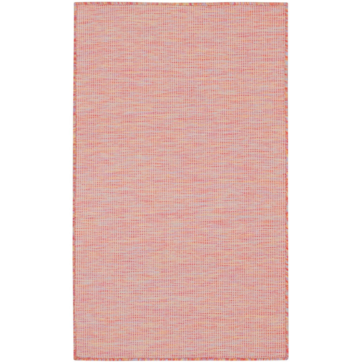 Nourison Positano Indoor/Outdoor Rainbow 3' X 5' Area Rug, Easy Cleaning, Non Shedding, Bed Room, Living Room, Dining Room, Back