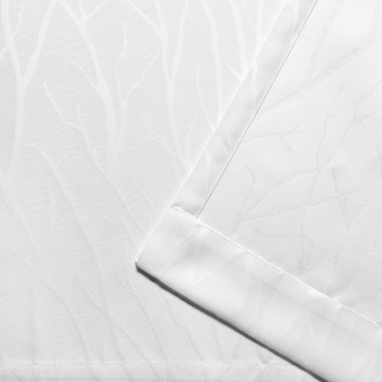 Exclusive Home Forest Hill Patio Woven Room Darkening Blackout Grommet Top Single Curtain Panel, 108''X84'', Winter