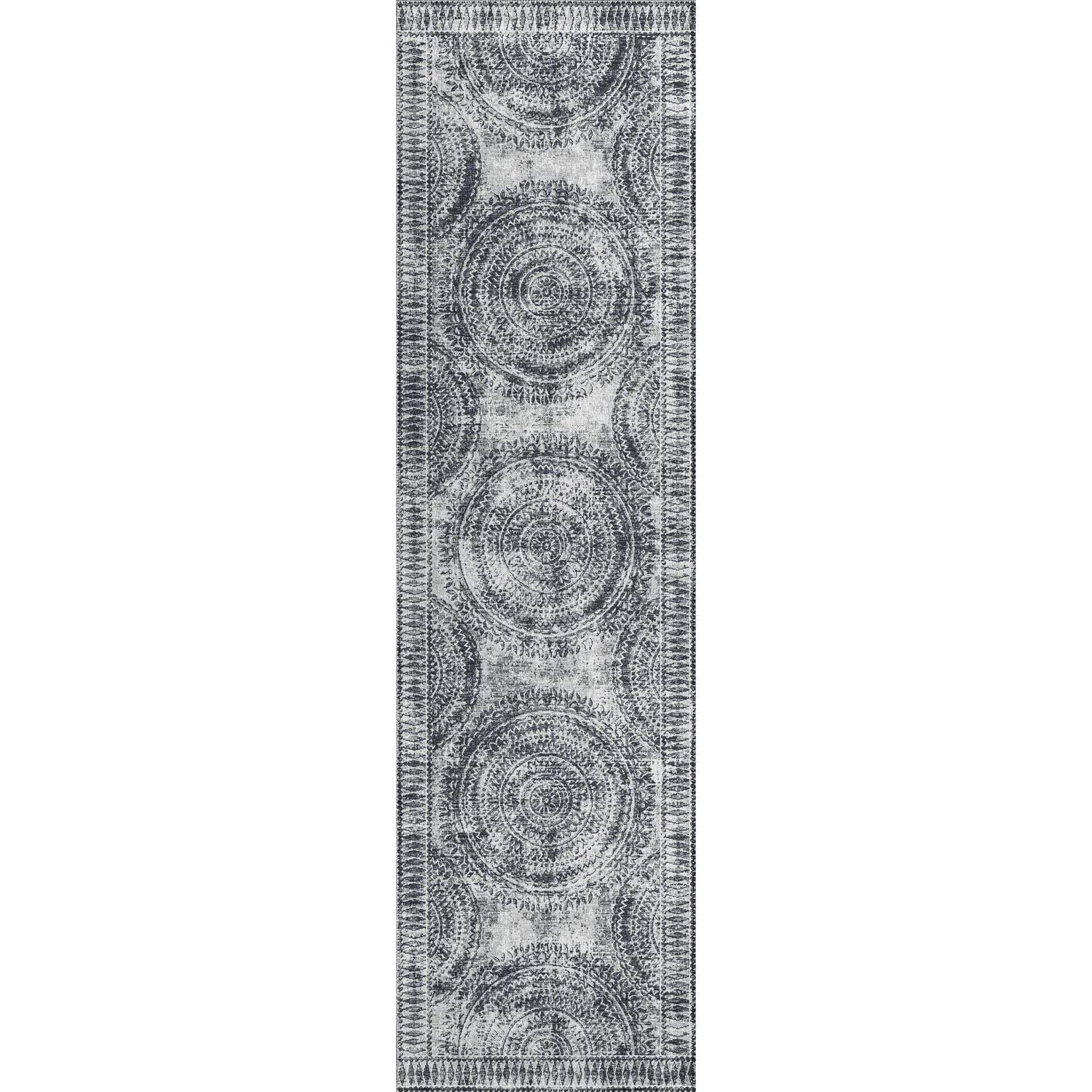 Sedona Sn7 Grey Transitional Rug Runner 2' 3" X 10'