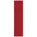 Garland Rug Town Square Chili Red 3' x 12' Stain Resistant Indoor Runner Rug